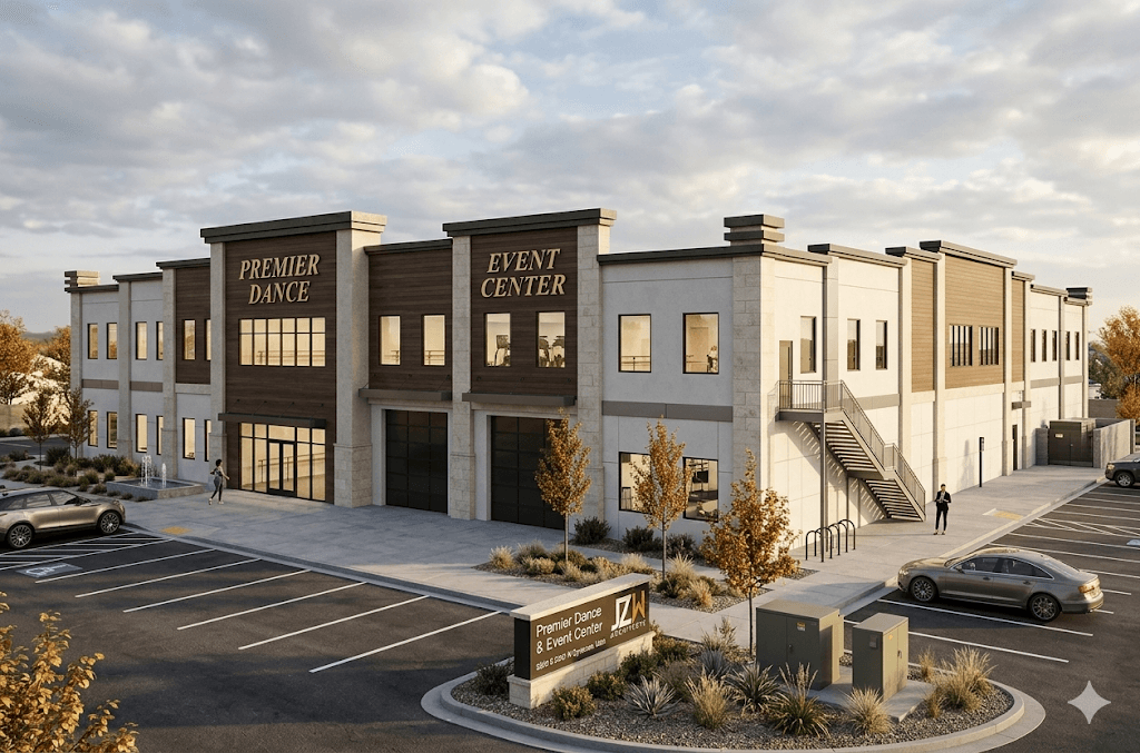 Premier Dance and Event Center rendering